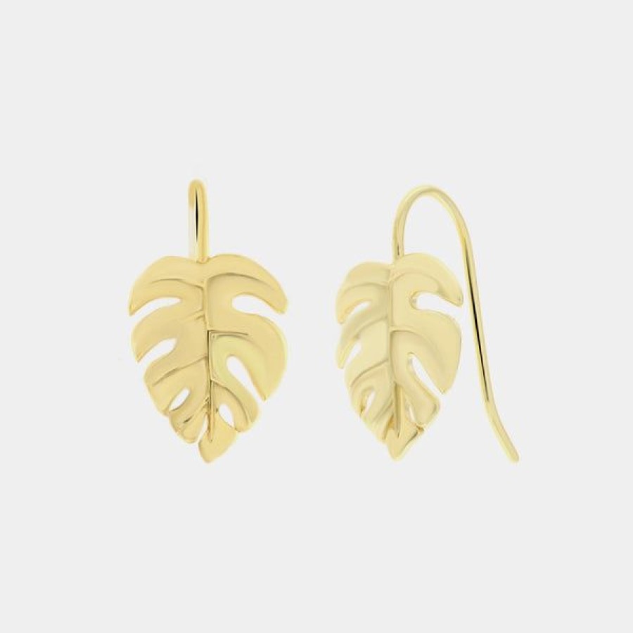 Jewelry BYSIMON  | Leaf-Shaped Earrings In 925 Silver